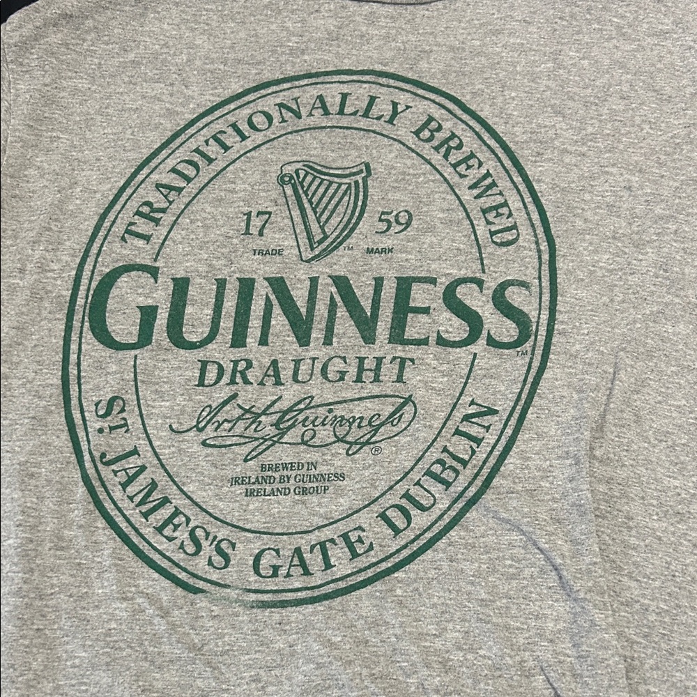 Guinness Heather Gray Tee
